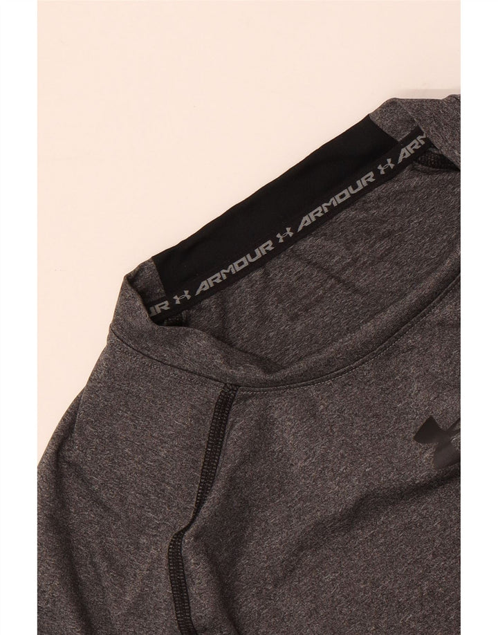 UNDER ARMOUR Herre Grafisk Top Langærmet Lille Grå Flecked