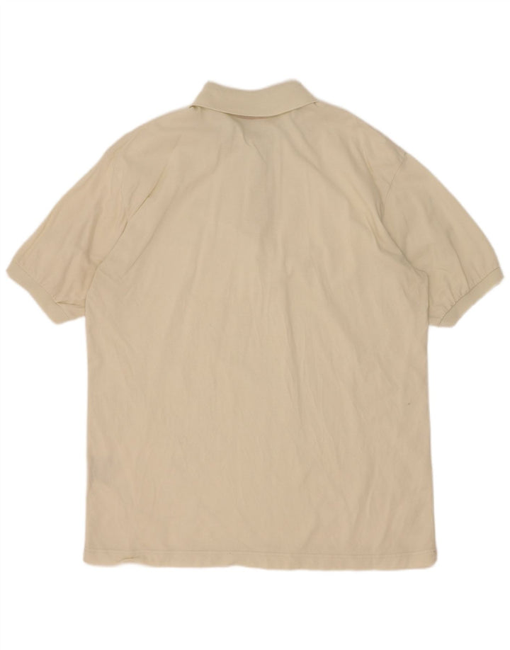 Kappa herre poloshirt 2XL beige bomuld