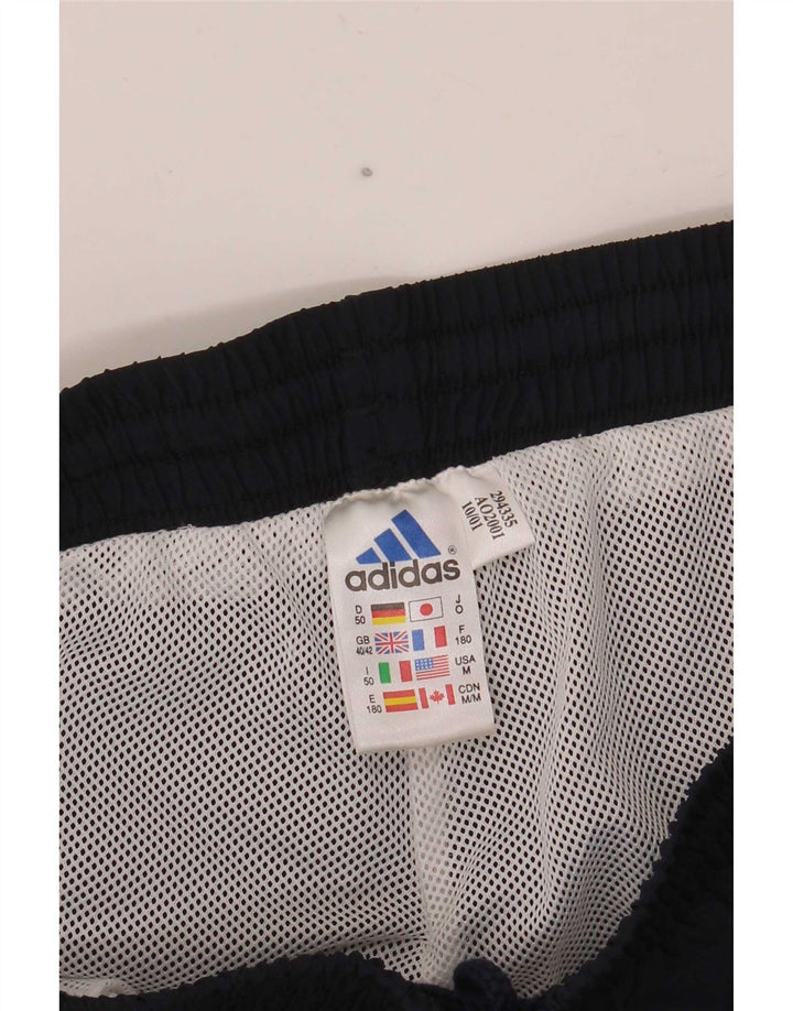 Adidas Træningsdragt til mænd Joggers UK 40/42 Medium Navy Blue Polyester