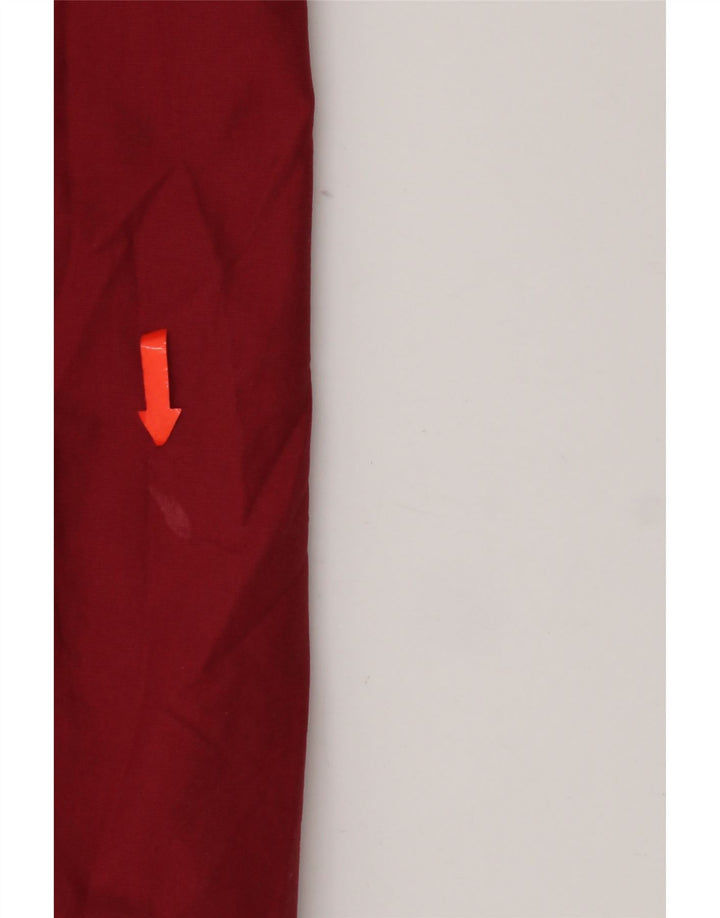 Fat Face Herre Hooded Windbreaker Jacket UK 36 Small Red Nylon