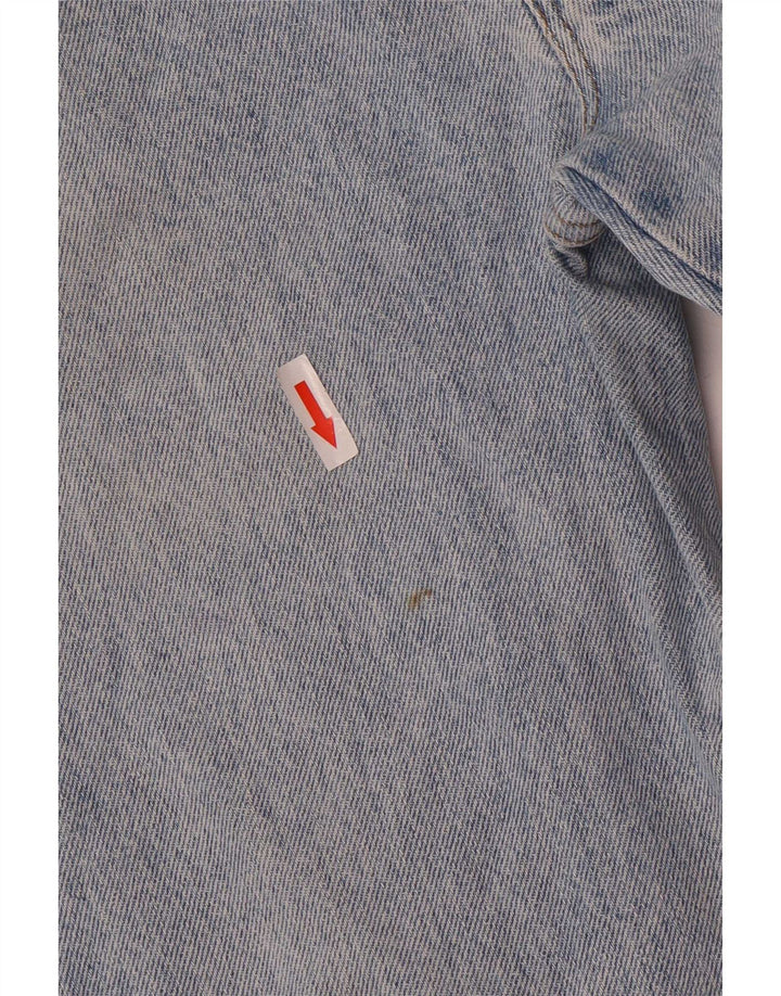 Wrangler lige jeans til kvinder W30 L32 blå bomuld