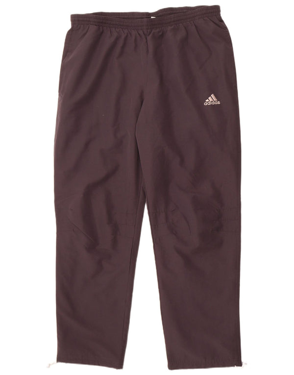 Adidas Mens Tracksuit Trousers UK 42/44 Large  Grey Polyester