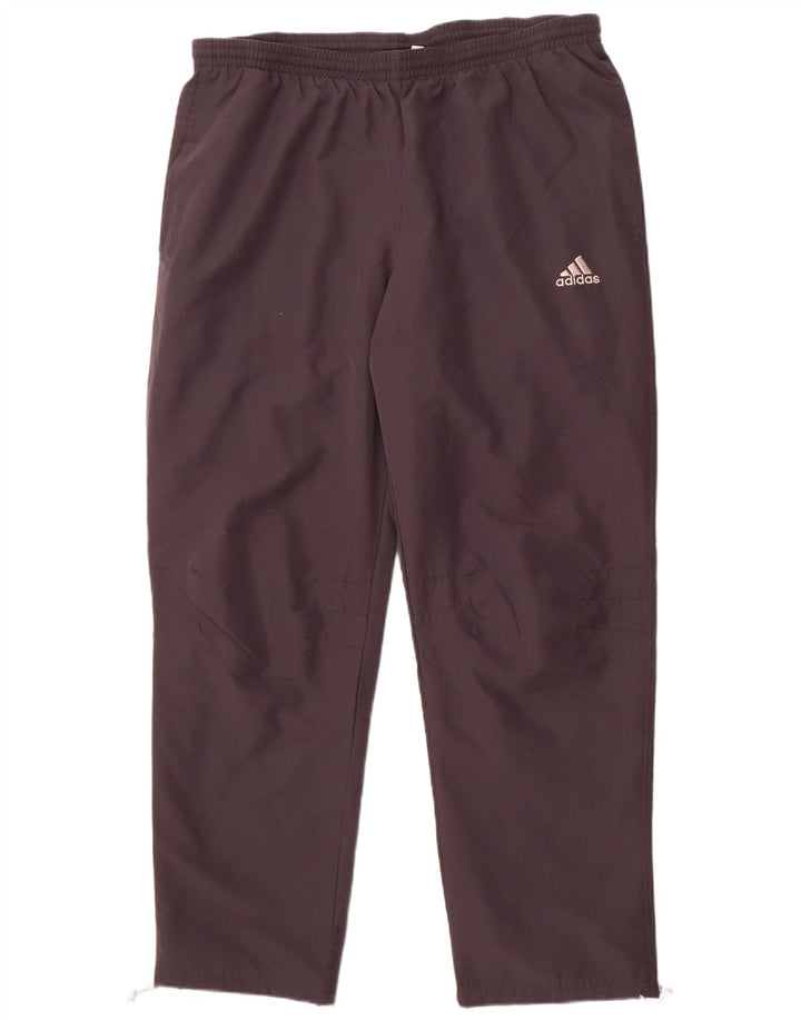 Adidas Træningsdragtsbukser til mænd UK 42/44 Large Grå Polyester