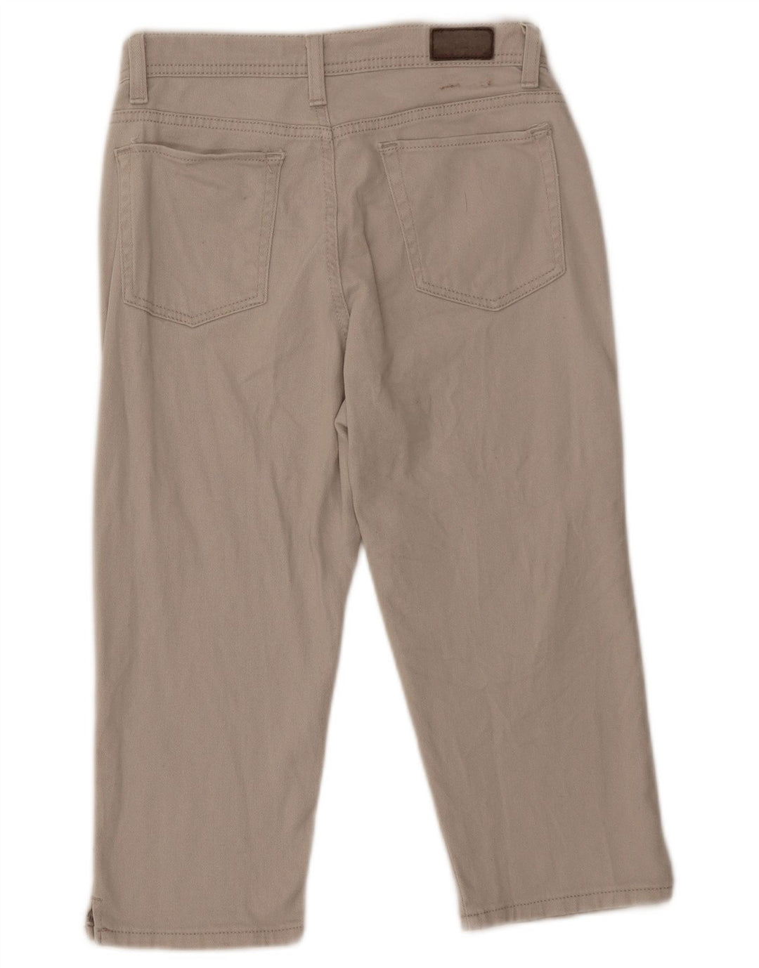 Lee Womens Petite Capri Jeans US 4 Small W27 L18 Beige
