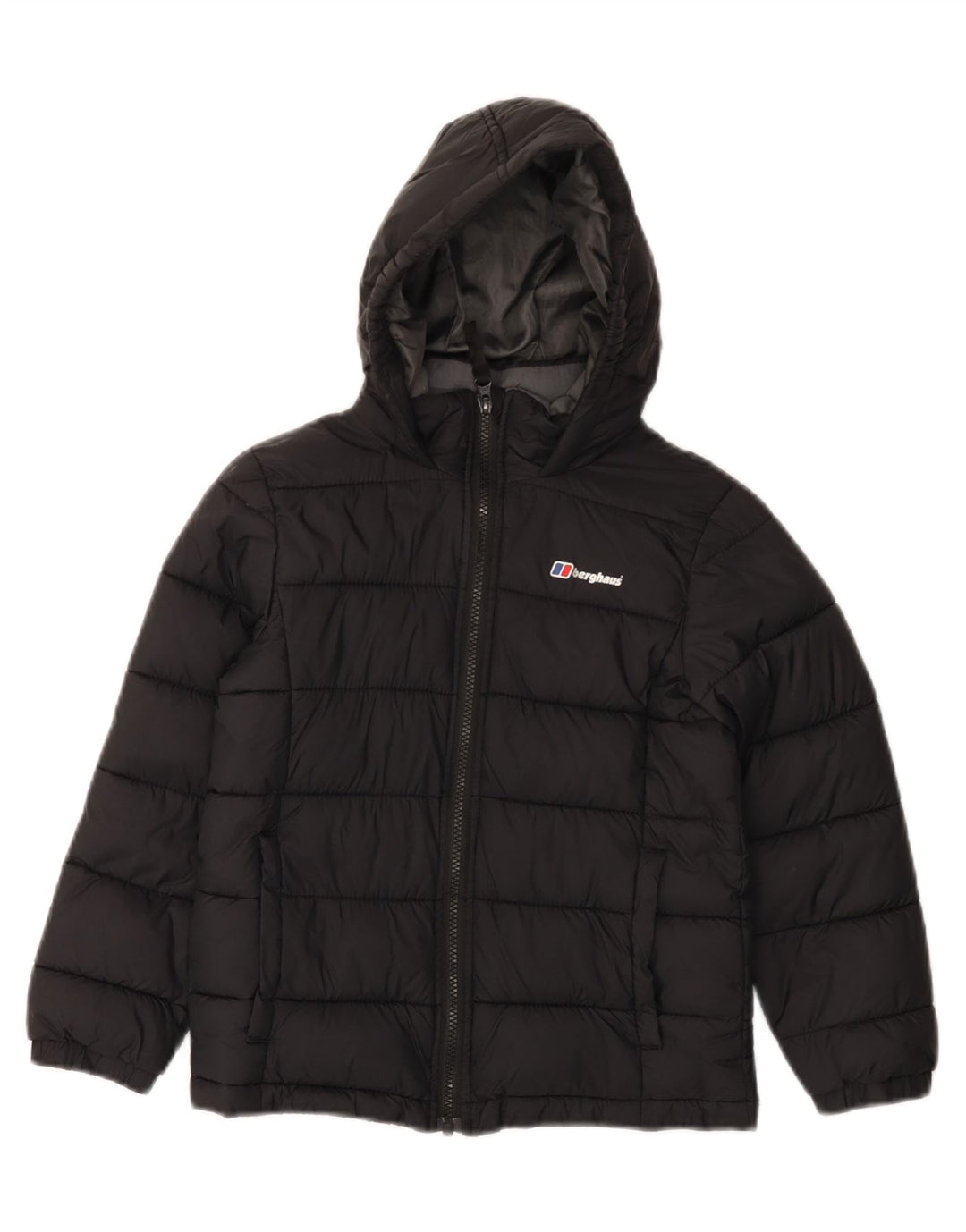 BERGHAUS drenge hættejakke 7-8 år sort polyamid