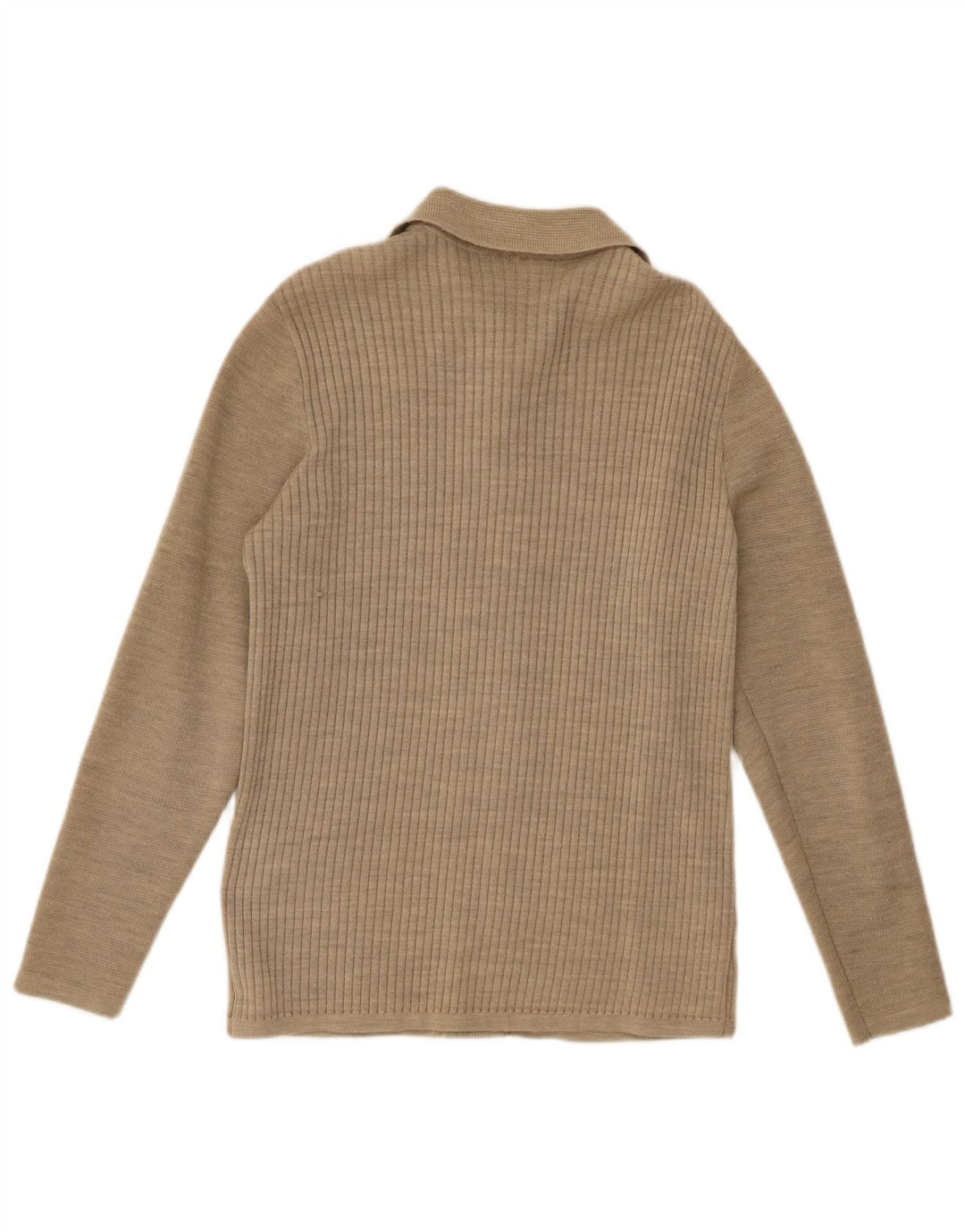 Vintage dame cardigan sweater UK 8 Small Beige