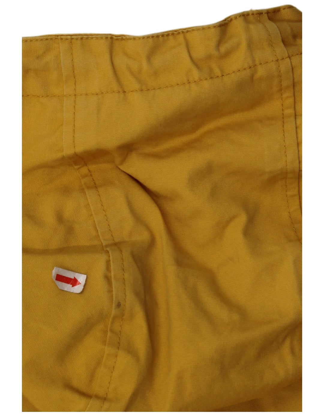 JOULES Regnjakke med hætte til kvinder UK 8 Lille gul bomuld