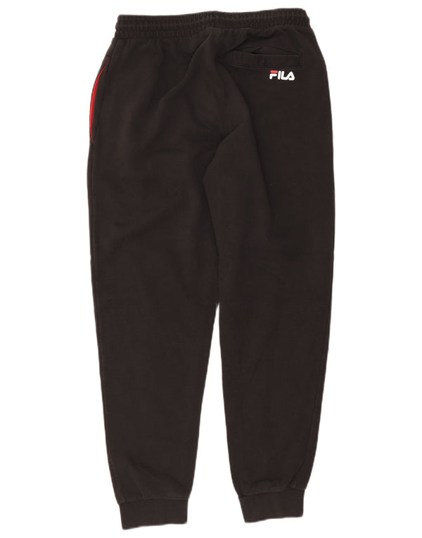 Fila Herre grafisk træningsdragt Bukser Joggers Medium Sort Bomuld