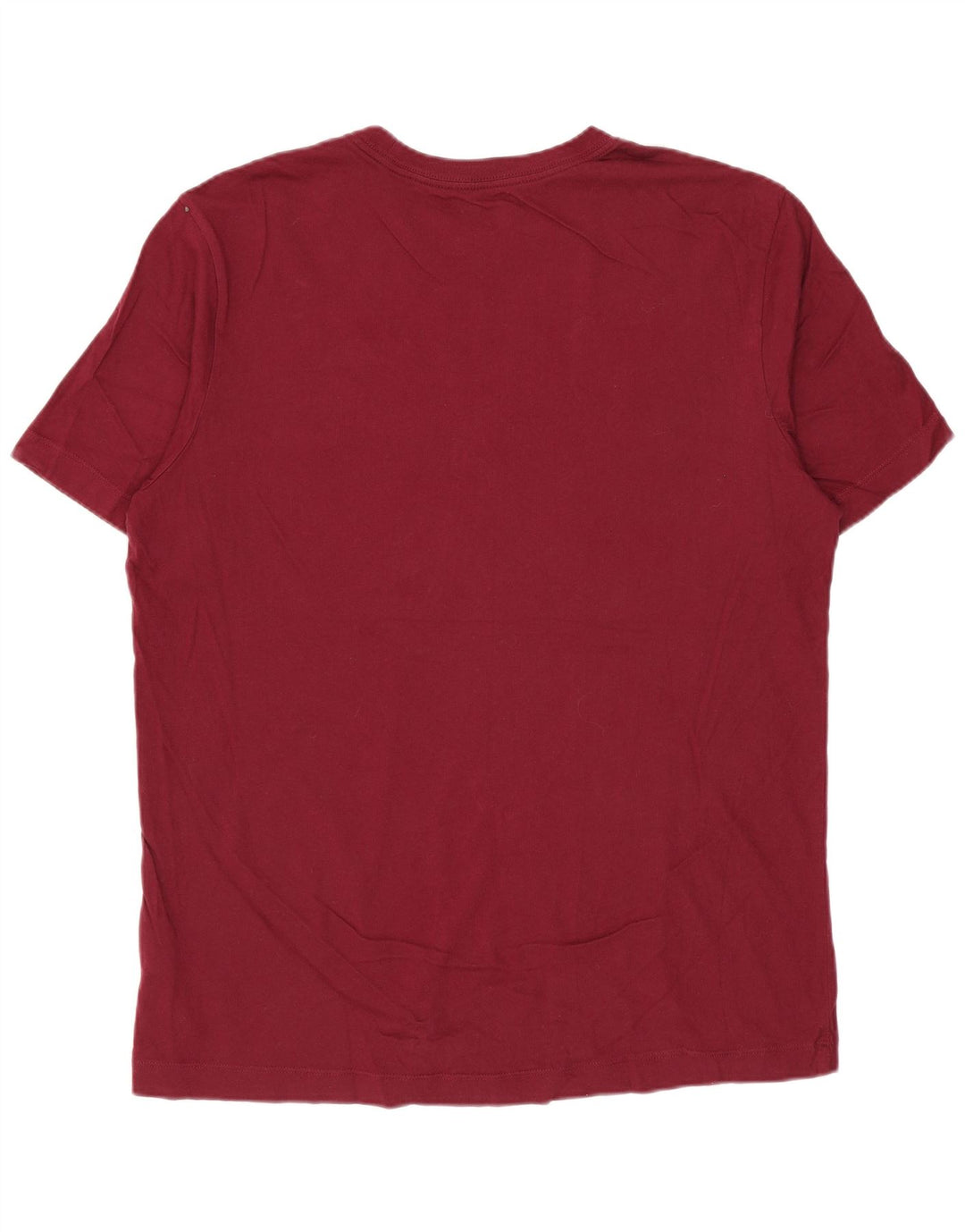 NIKE grafisk t-shirt til mænd, medium Bourgogne bomuld