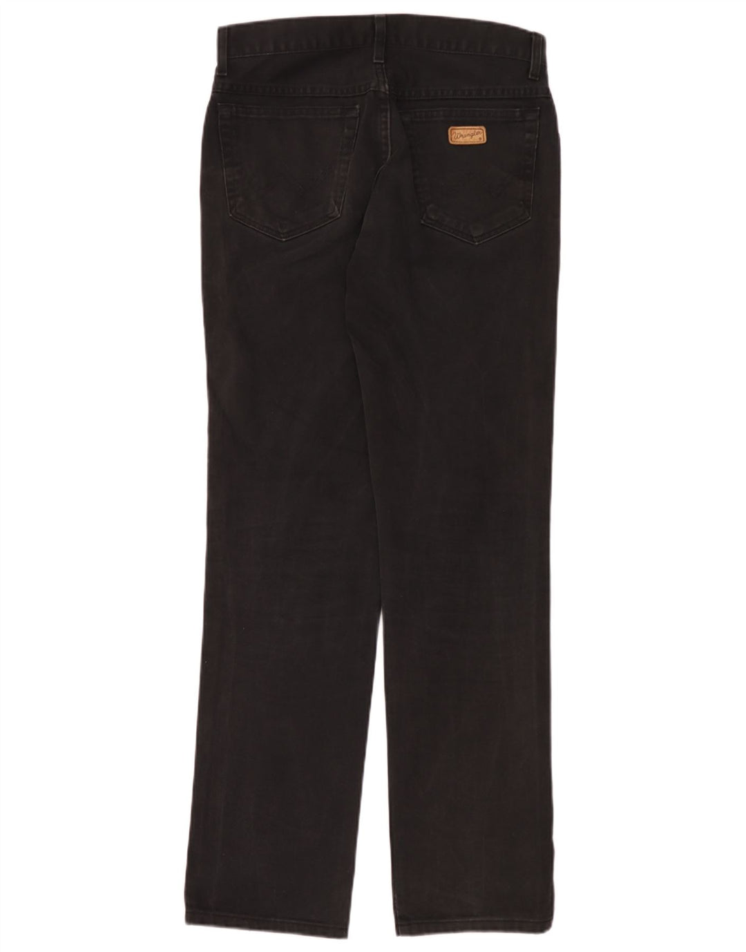 Wrangler Herre Texas Straight Jeans W32 L34 Sort Bomuld