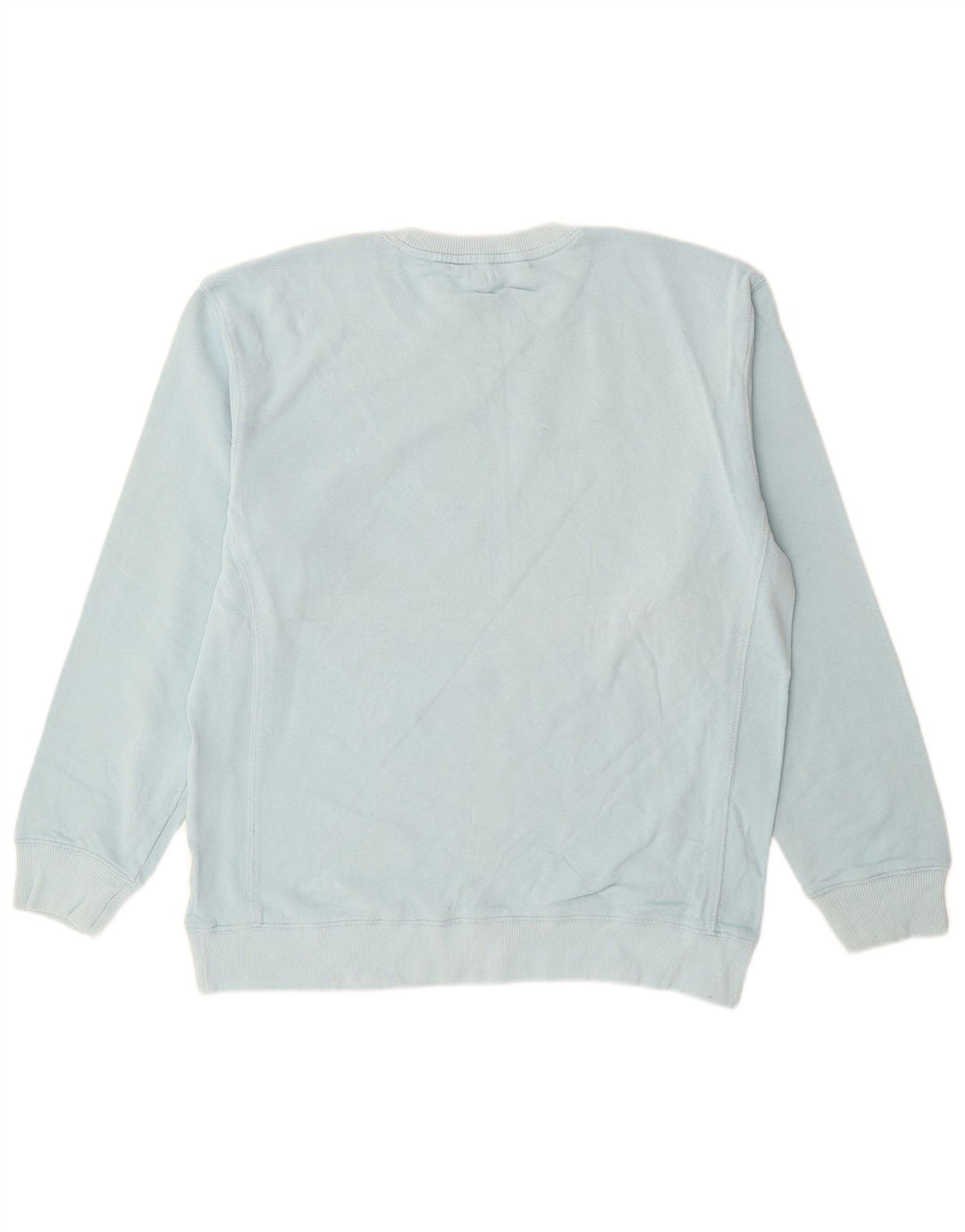 LEE Herre Regular Fit Sweatshirt Jumper Medium Blue Bomuld