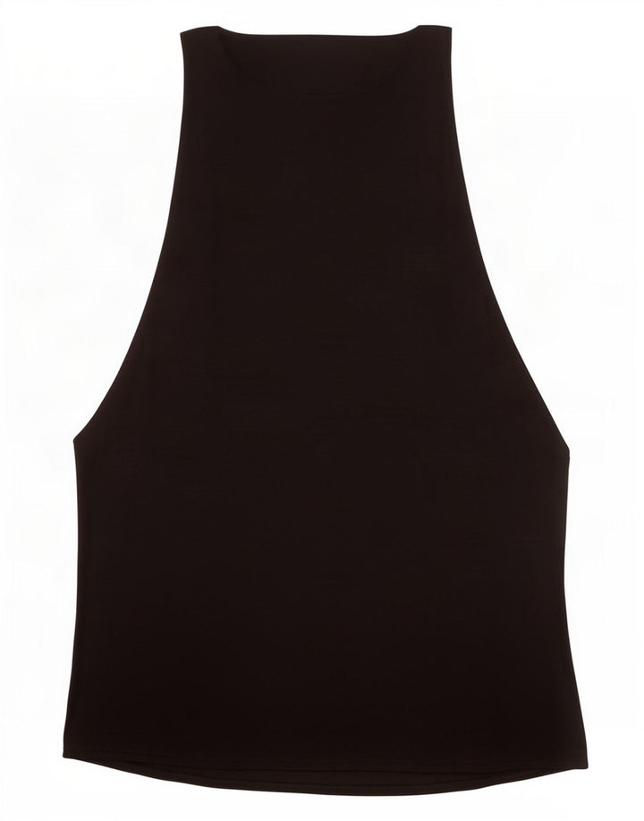 Zara Dame Halter Top UK 10 Small Black
