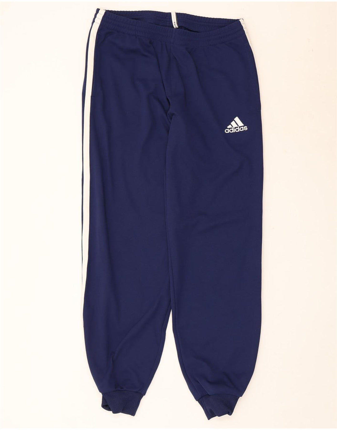 Adidas Herre Climawarm Træningsdragt Bukser Joggers Large Navy Blue Polyester
