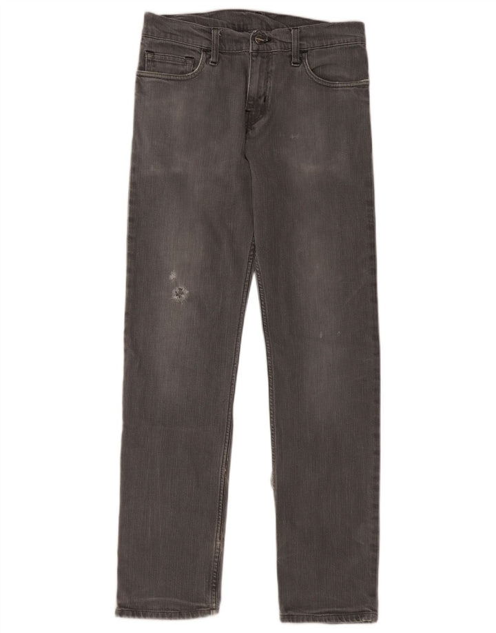 Carhartt Herre Slim Jeans Størrelse 30 W30 L32 Grå Bomuld