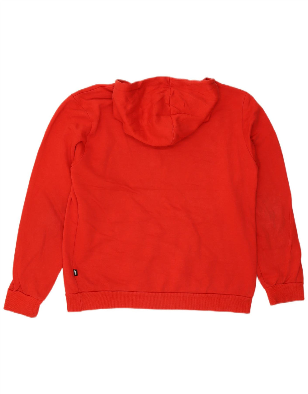 PUMA Grafisk hættetrøje til mænd Medium rød bomuld