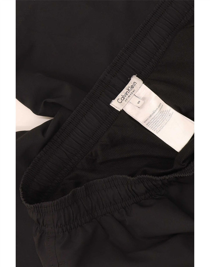 Calvin Klein Herre grafiske svømmeshorts Små sorte polyester