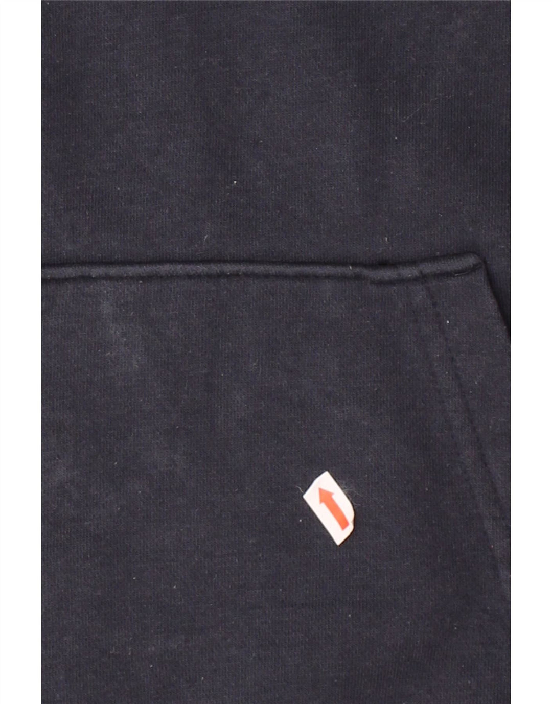 CHAMPION Mens Graphic Hoodie Jumper Medium Navy Blue Cotton Vintage Champion and Second-Hand Champion from Messina Hembry 