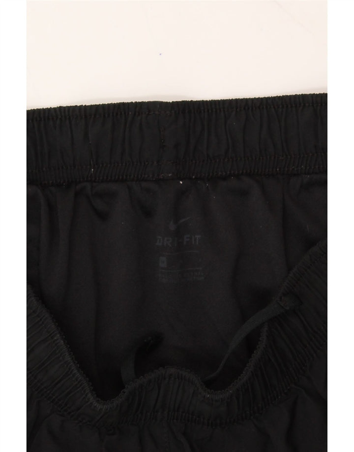 NIKE Womens Dri Fit Sport Shorts UK 12 Medium  Black Polyester Vintage Nike and Second-Hand Nike from Messina Hembry 
