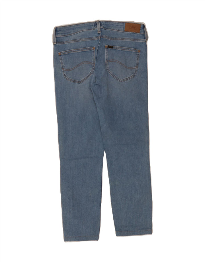 LEE Womens Scarlett Cropped Jeans W28 L24 Blue Cotton Vintage Lee and Second-Hand Lee from Messina Hembry 