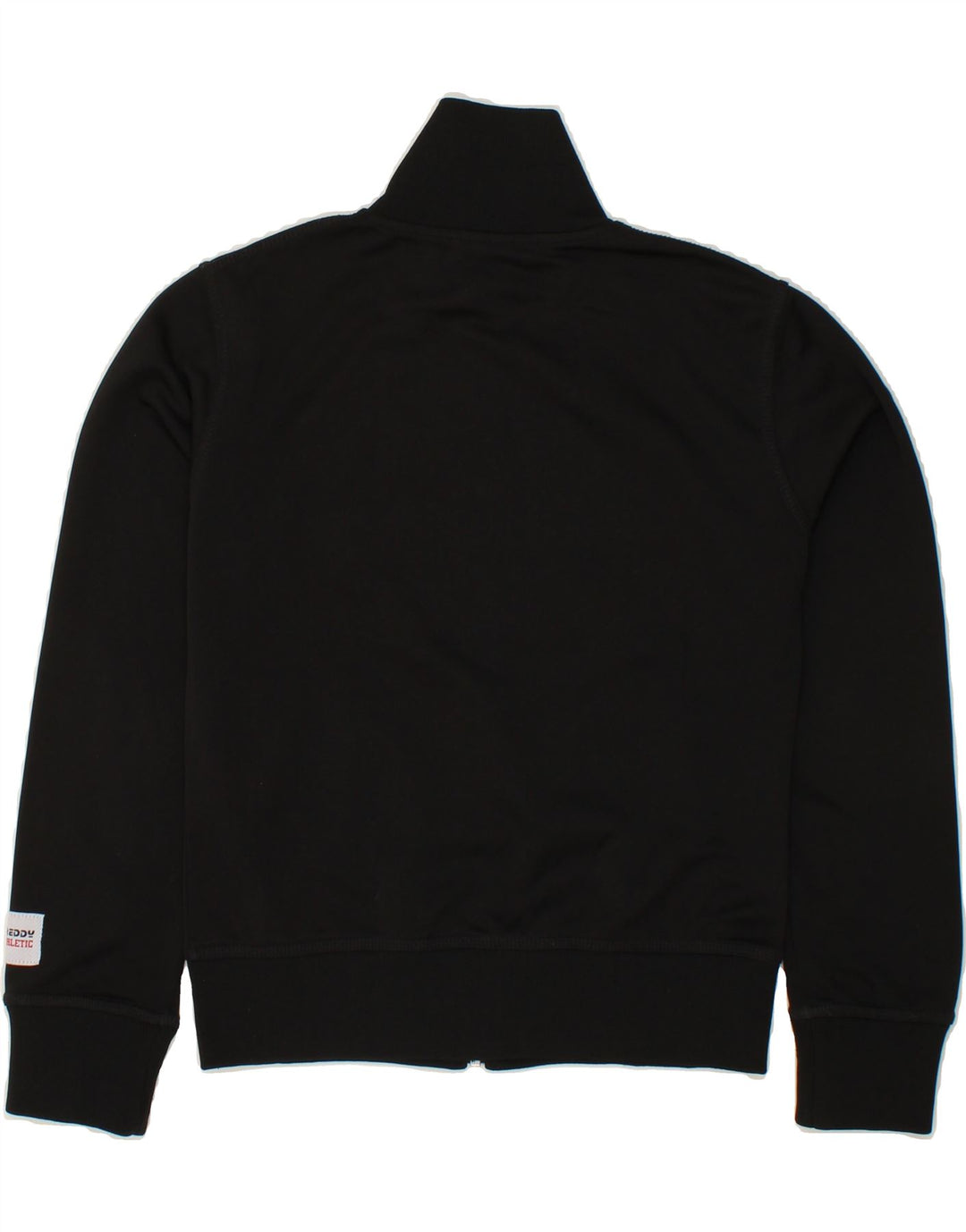 FREDDY Womens Graphic Tracksuit Top Jacket EU 42 Large Black Cotton Vintage Freddy and Second-Hand Freddy from Messina Hembry 