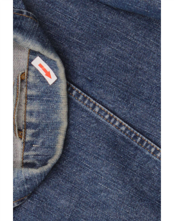 Wrangler Herre denimjakke UK 40 Large Blue Cotton