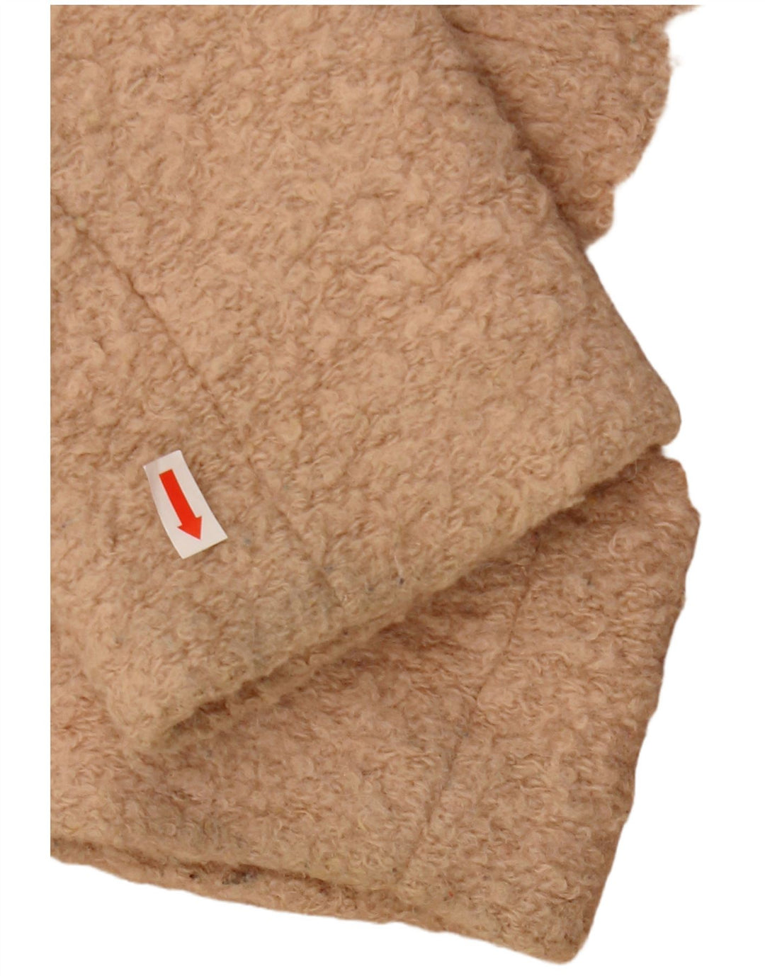 ZARA Trafaluc dobbeltradet frakke til kvinder UK 14 Medium Beige