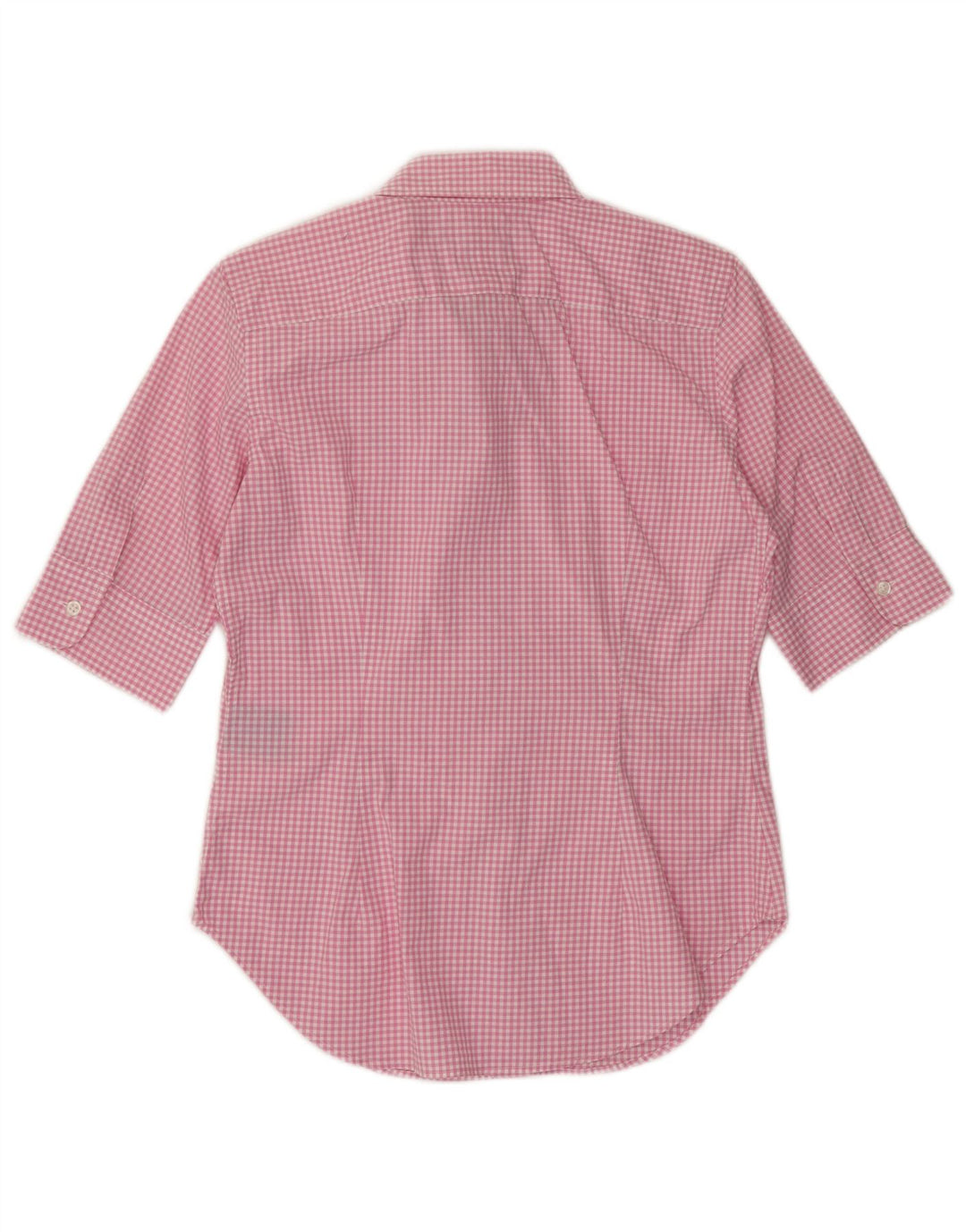 Ralph Lauren Kortærmet skjorte til kvinder US 6 Medium Pink Gingham