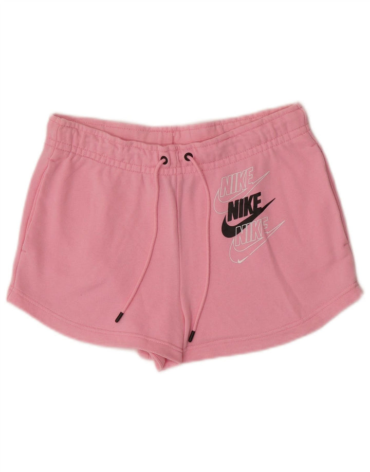 Nike Graphic Sports Shorts til kvinder UK 10 Small Pink