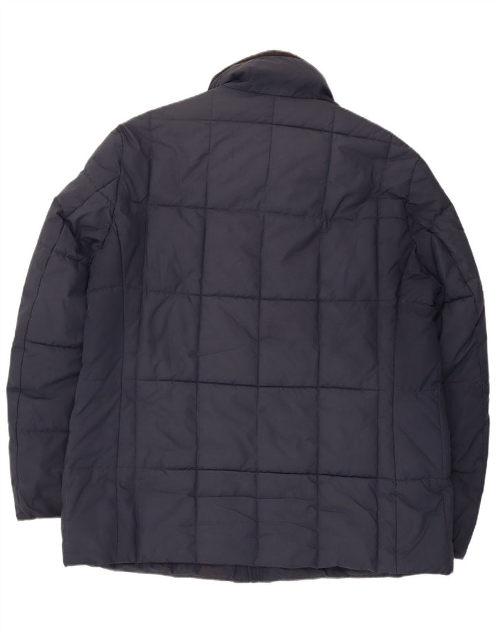 Barbour Polstret jakke til mænd UK 42 XL marineblå polyester