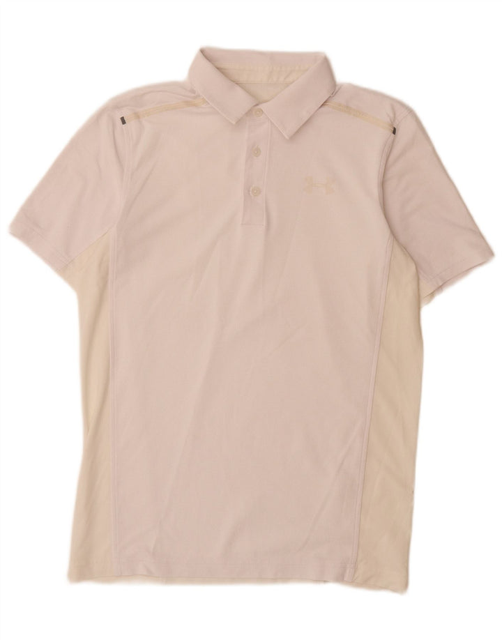 UNDER ARMOUR Herre poloshirt Medium Pink Colourblock