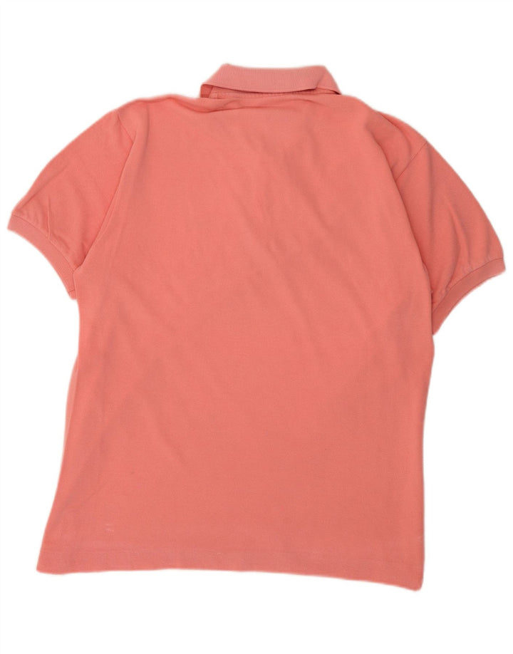 Lacoste herre poloshirt størrelse 4 Medium Pink bomuld