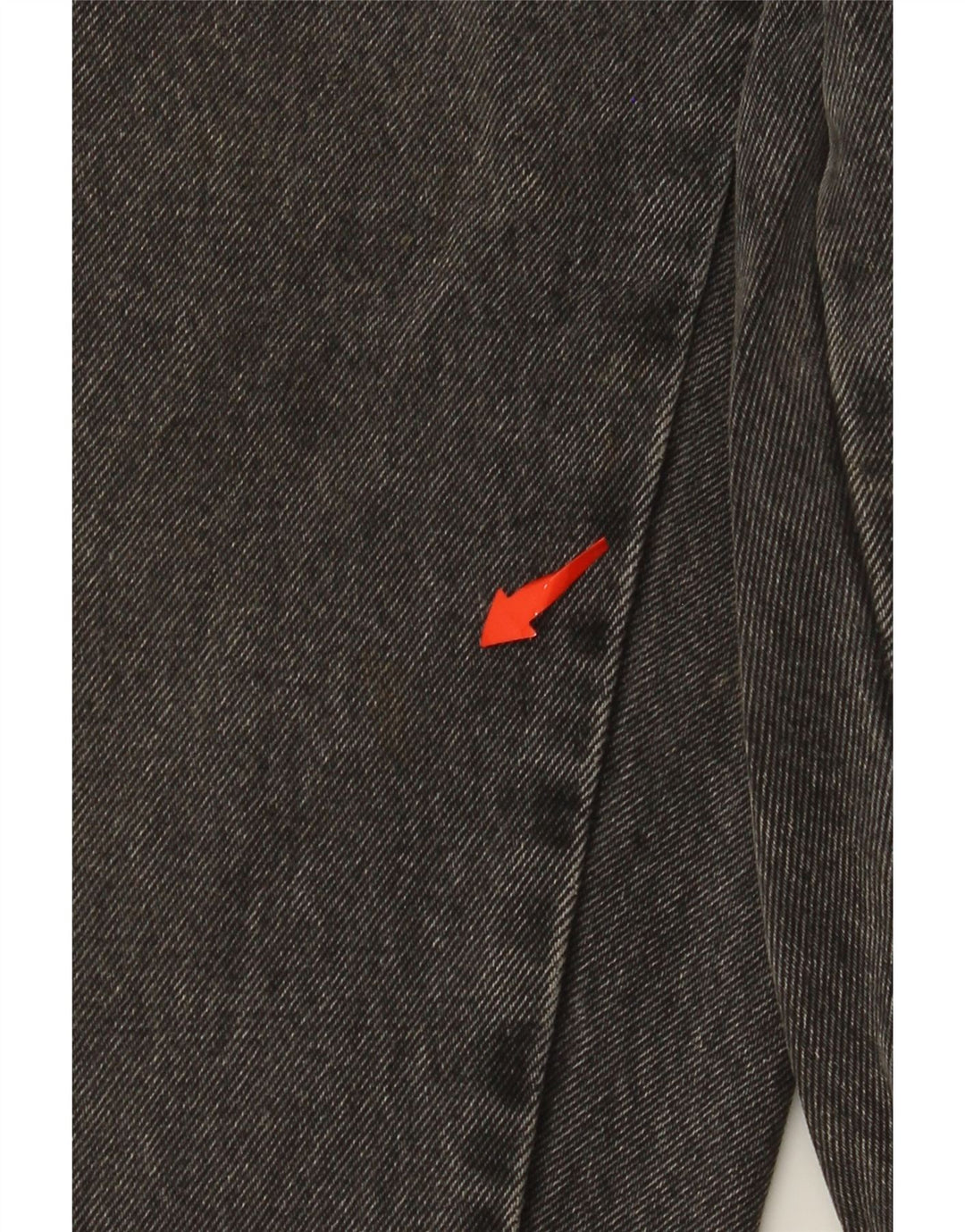 VINTAGE koniske jeans til kvinder W32 L30 Grå