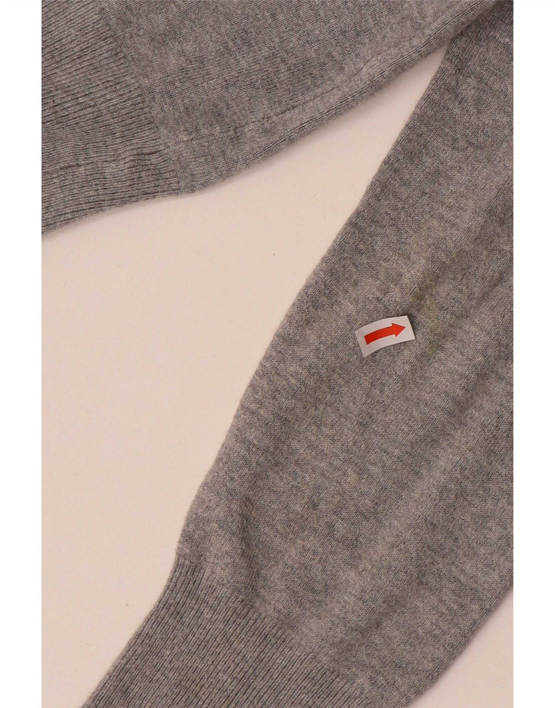 Marks & Spencer Dame Stretch Cardigan Sweater UK 10 Small Grey Flecked