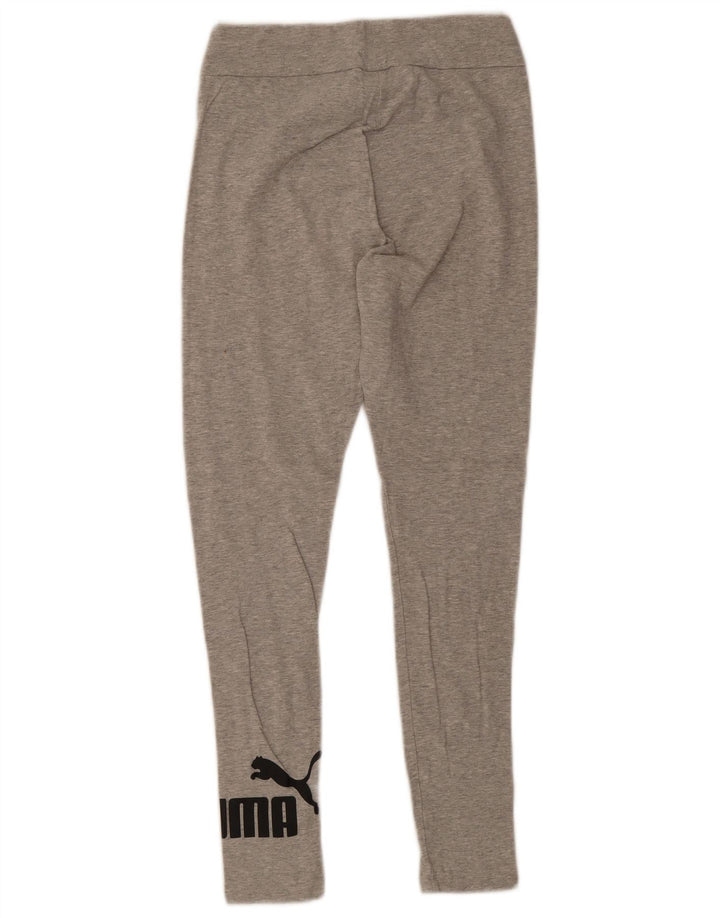 Puma Grafiske Leggings til kvinder UK 12 Medium Grå