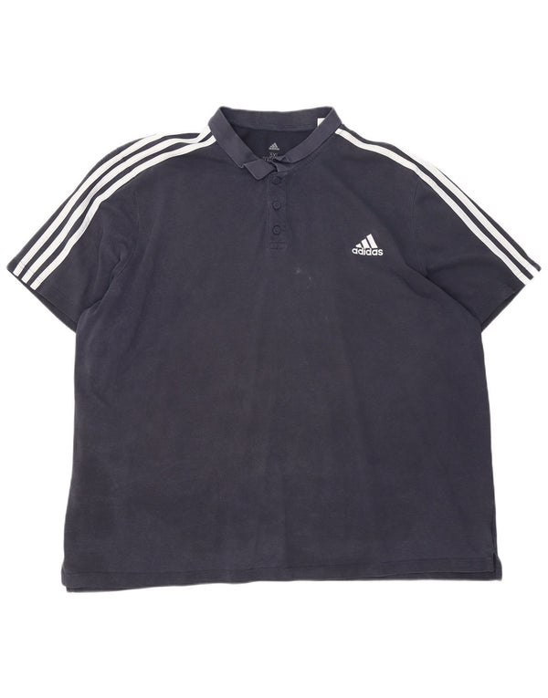 Adidas herre polo shirt 3XL marineblå bomuld