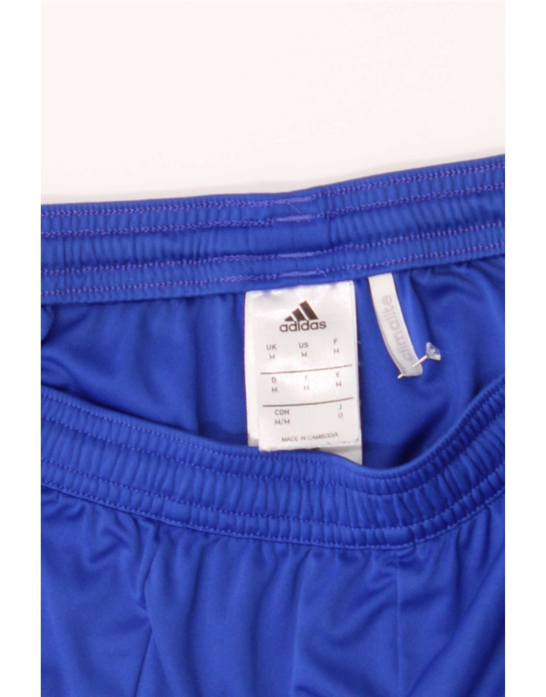 Adidas Herre Climalite Sportshorts Medium Blue Colourblock Polyester
