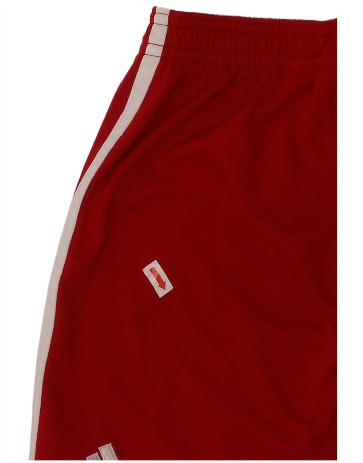 ADIDAS drenge Liverpool sportsshorts 5-6 år rød polyester