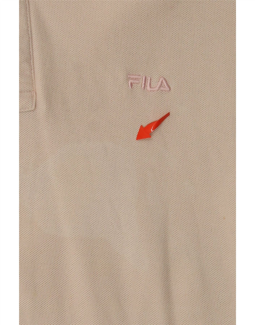 FILA Poloshirt til mænd Medium Beige Bomuld