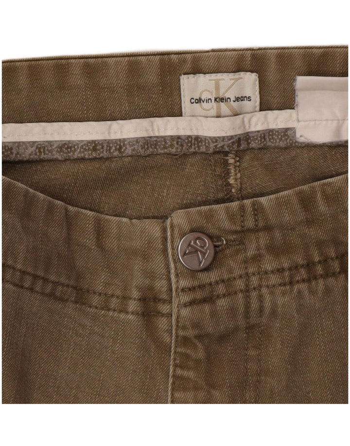 Calvin Klein Straight Jeans til mænd W34 L34 Brun