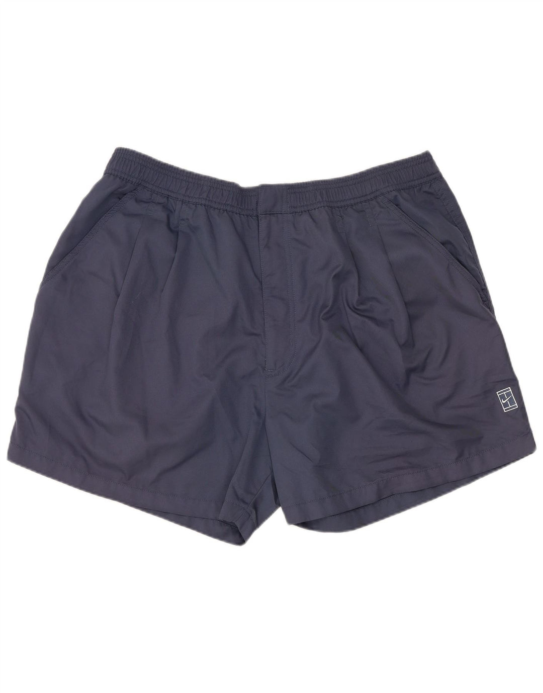 NIKE Dri Fit Chino-shorts til mænd, UK 45/47 XL W38 Marineblå polyester