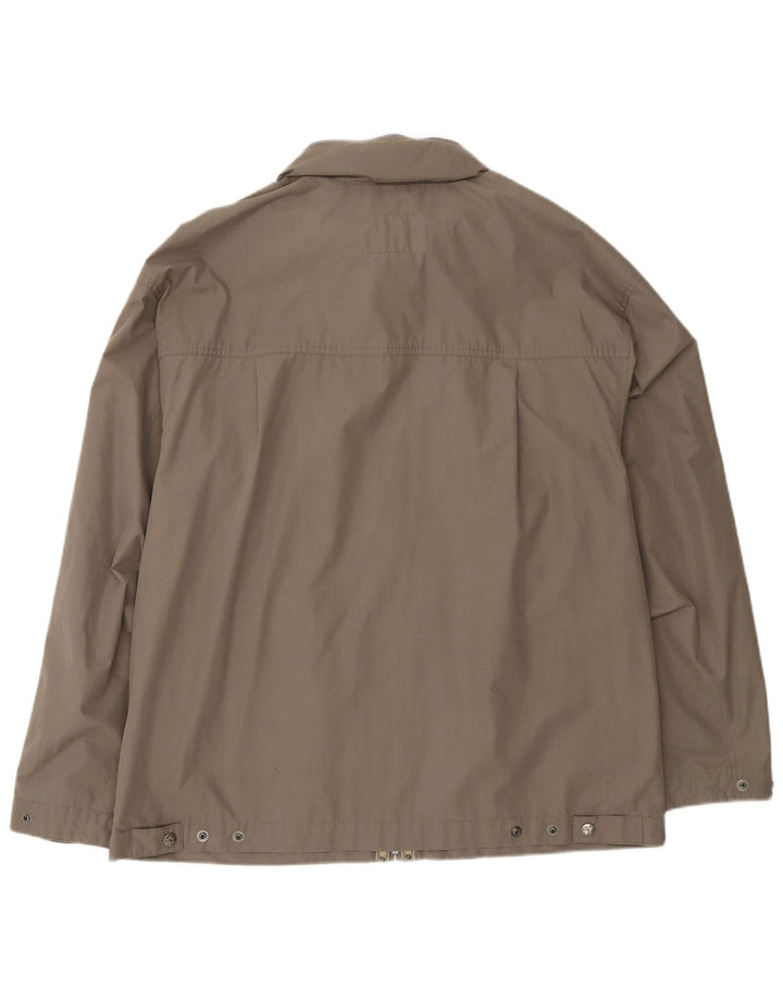 Jack Wolfskin Herre Hooded Utility Jacket UK 40 Large Grey Polyester