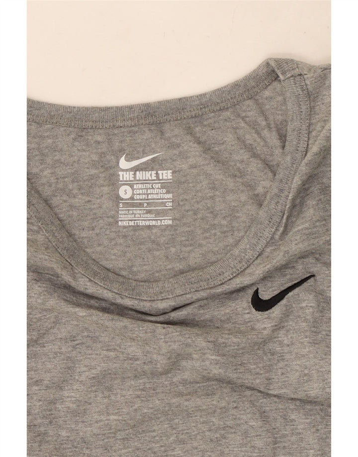 Nike Herre Athletic Cut Vest Top Lille Grå Flecked