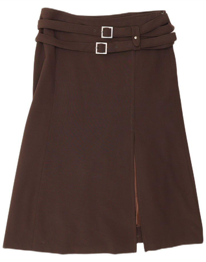 Atos Lombardini Dame A-Line nederdel W30 Medium Brun