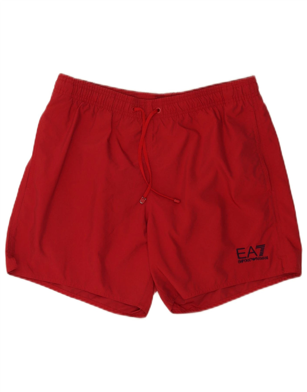 Emporio Armani Badeshorts til mænd IT 48 Medium Rød Polyester