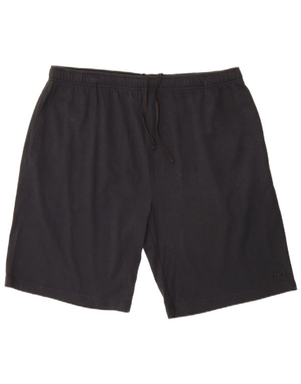 Fila Herre Sportshorts 2XL Navyblå Bomuld