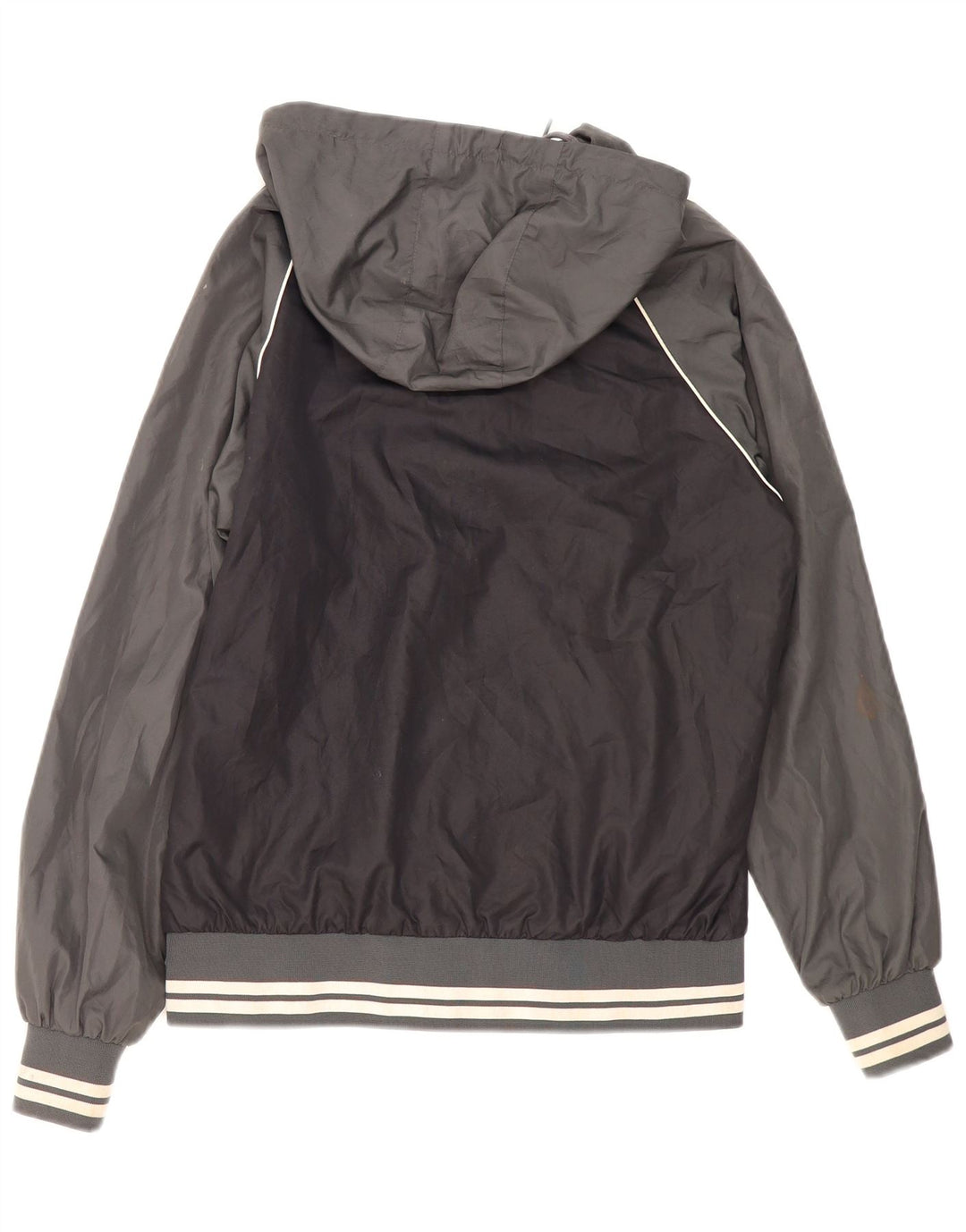 Fila Regnjakke med hætte til mænd Small Black Colourblock Polyester