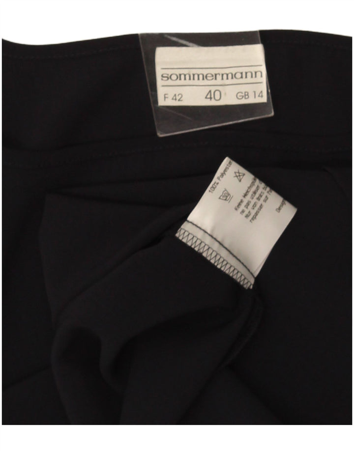 Sommermann Damevest Top UK 14 Large Navy Blue Polyester