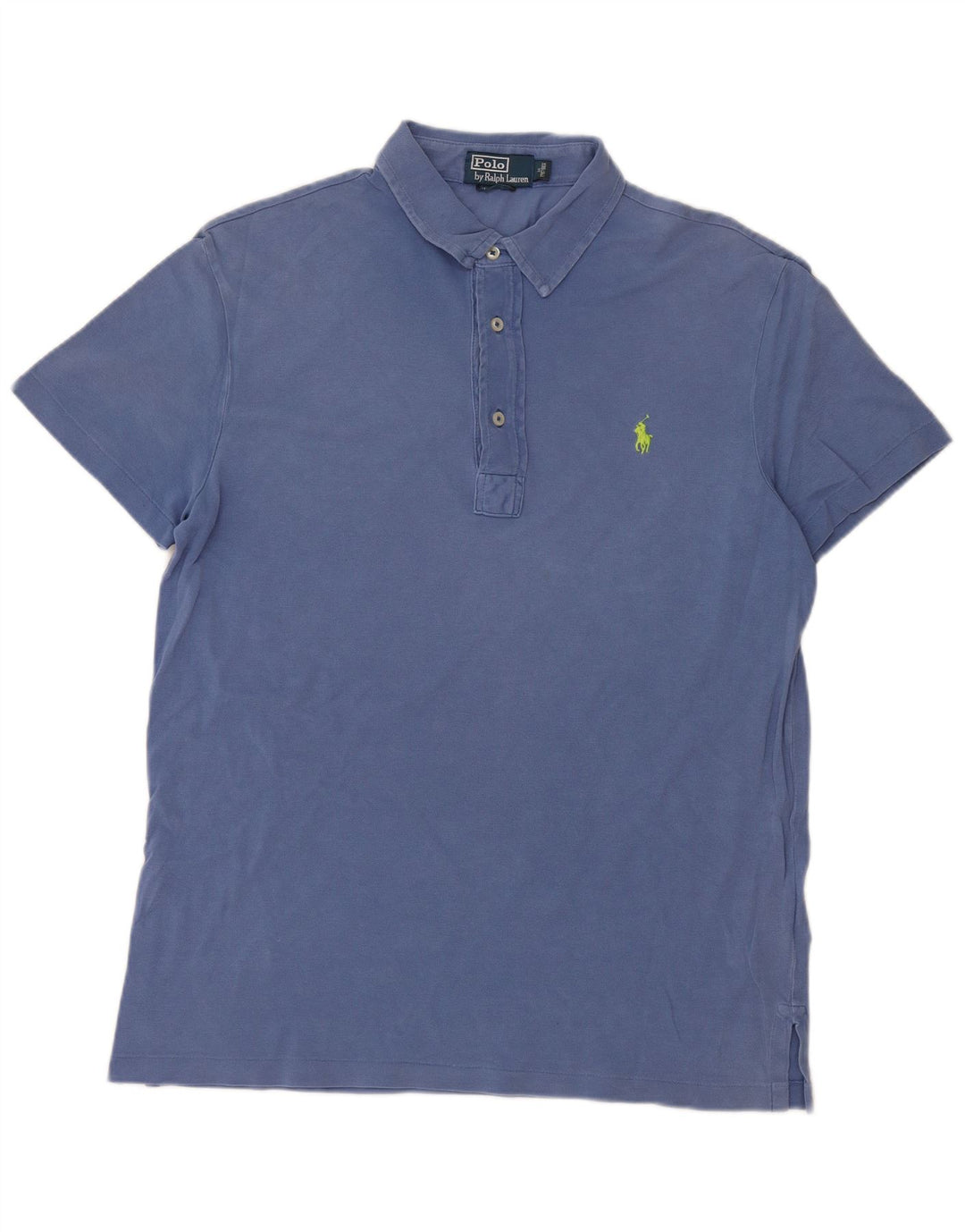 POLO RALPH LAUREN Herre poloshirt Medium Blue Bomuld