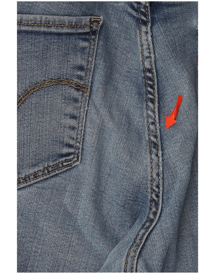 Levi's Dame 712 Slim Jeans W30 L32 Blå Lyocell