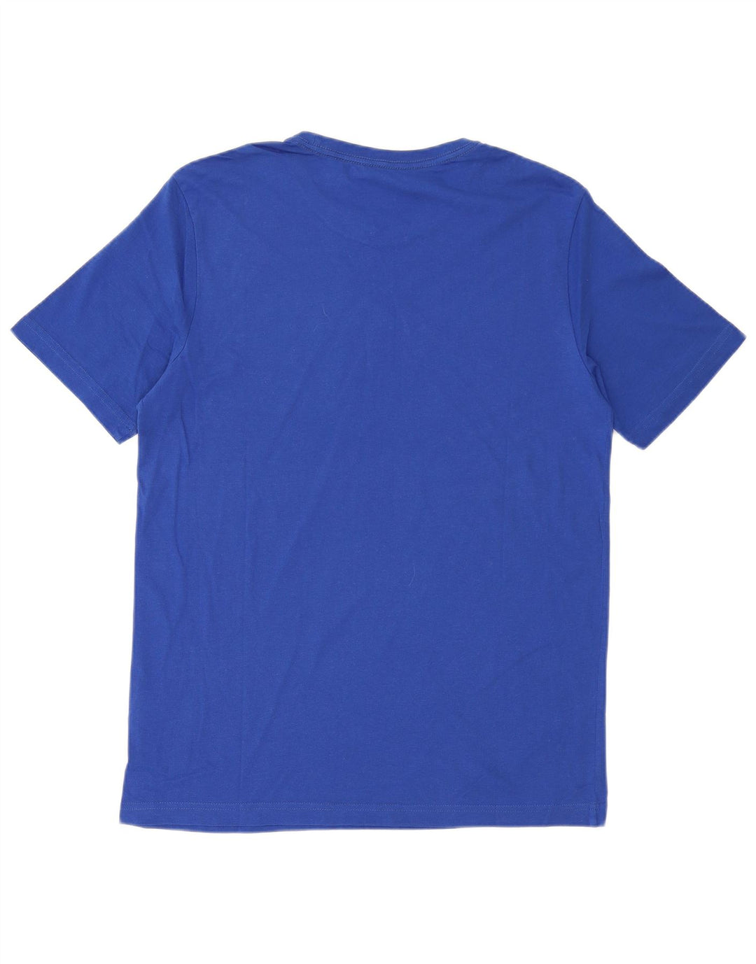 PUMA Mens Graphic T-Shirt Top Medium Blue Cotton